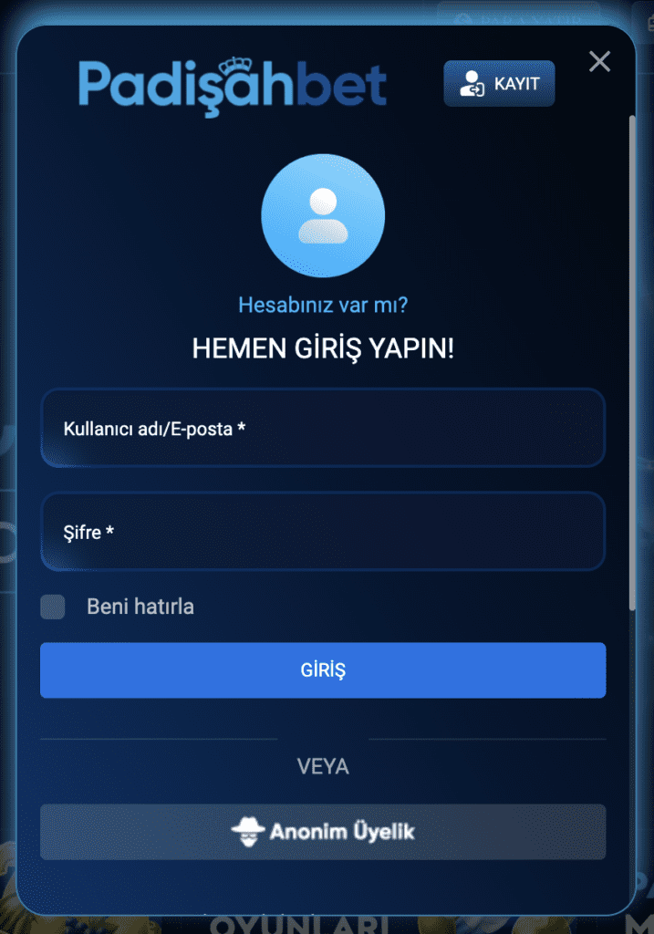 Padisahbet güncel giriş